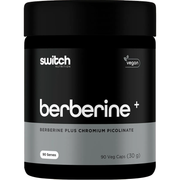 SWITCH NUTRITION BERBERINE+ PLUS CHROMIUM PICOLINATE (90 Caps)
