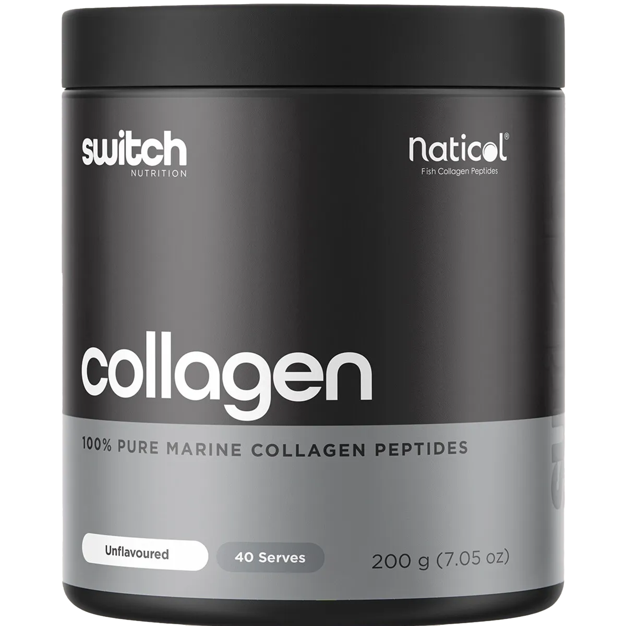SWITCH NUTRITION MARINE COLLAGEN 100% PURE UNFLAVOURED (200g)