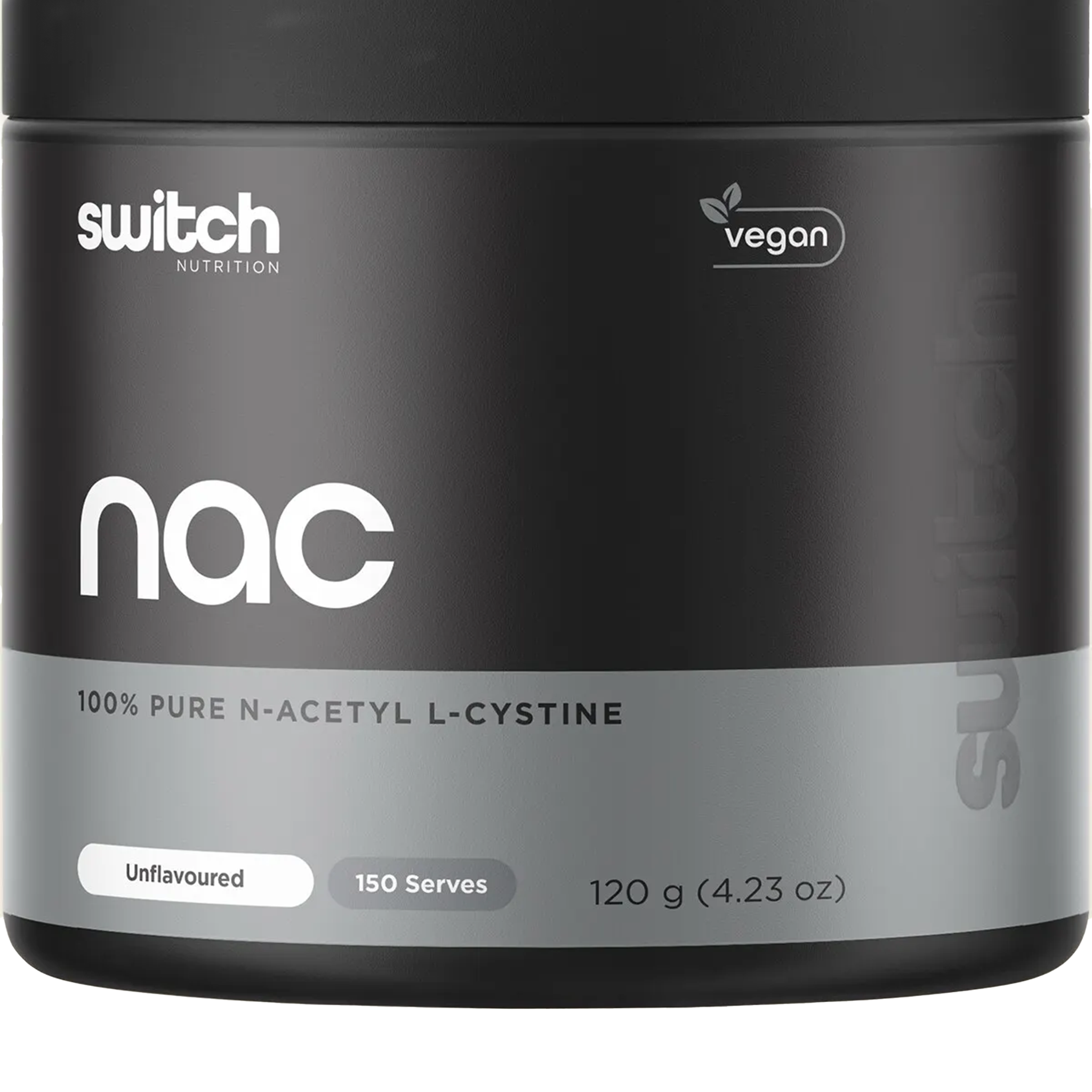 SWITCH NUTRITION NAC 100% N-Acetyl L-Cystine UNFLAVOURED (120g)