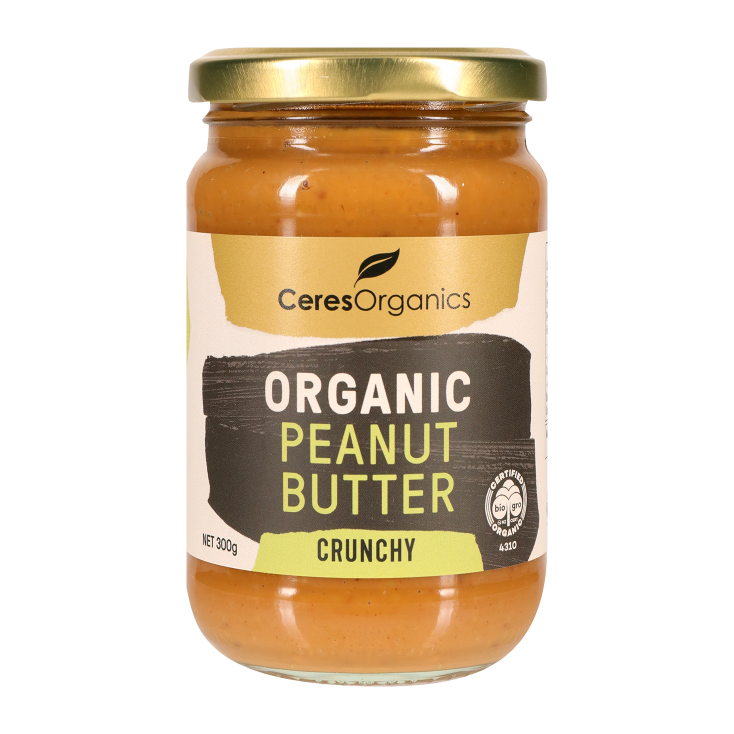 CERES ORGANICS ORGANIC PEANUT BUTTER CRUNCHY (300g)