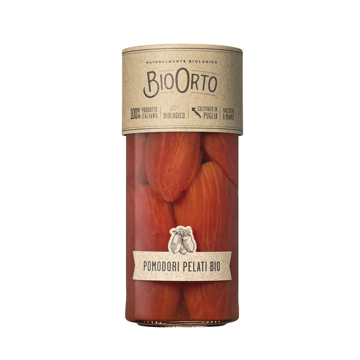 BIOORTO ORGANIC PEELED TOMATO (550g)