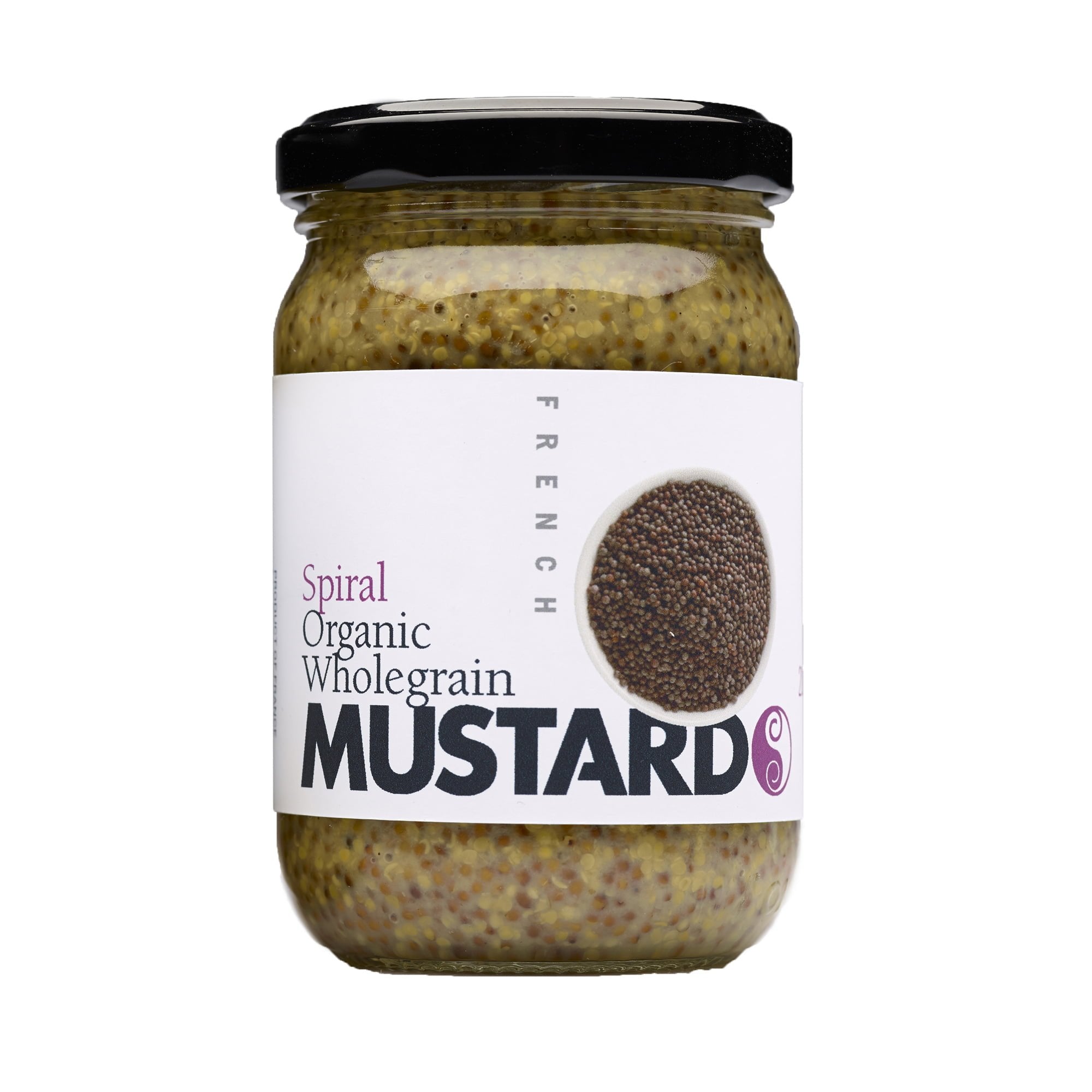 SPIRAL FOODS ORGANIC WHOLEGRAIN MUSTARD (200g)