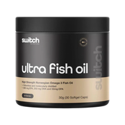 SWITCH NUTRITION ULTRA FISH OIL HIGH STRENGTH NORWEGIAN OMEGA 3 (120 Caps)