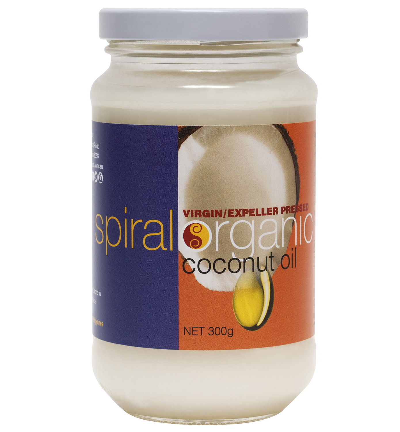 SPIRAL FOODS ORGANIC VIRGIN COCONUT OIL (300g)