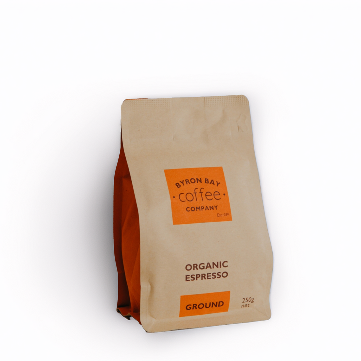 BYRON BAY COFFEE CO. ORGANIC ESPRESSO GROUND (250g)
