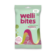 WELLIBITES ELDERFLOWER & RASPBERRY (70g)