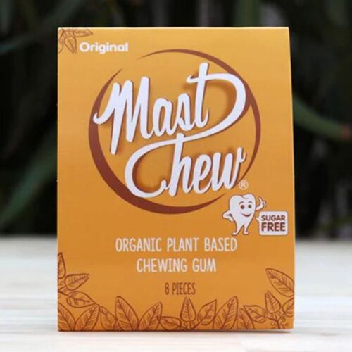MAST CHEW ORGANIC CHEWING GUM ORIGINAL (8PK)