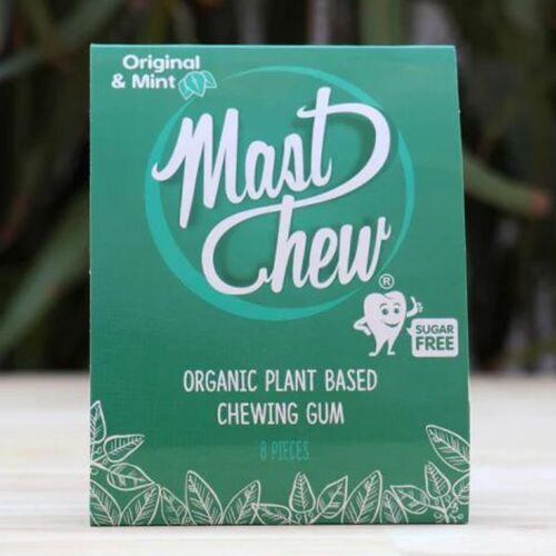 MAST CHEW ORGANIC CHEWING GUM ORIGINAL & MINT (8PK)