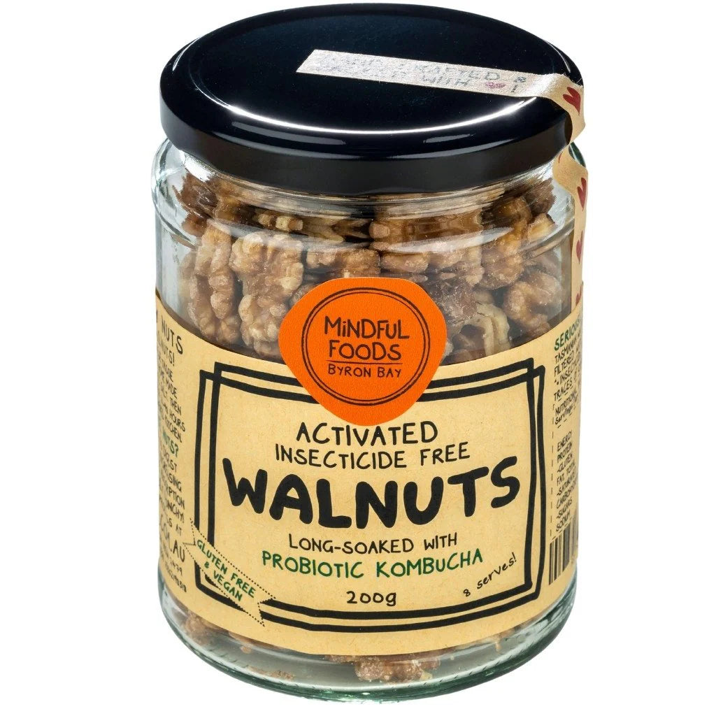 MINDFUL FOODS ORGANIC & ACTIVATED WALNUTS (200g)